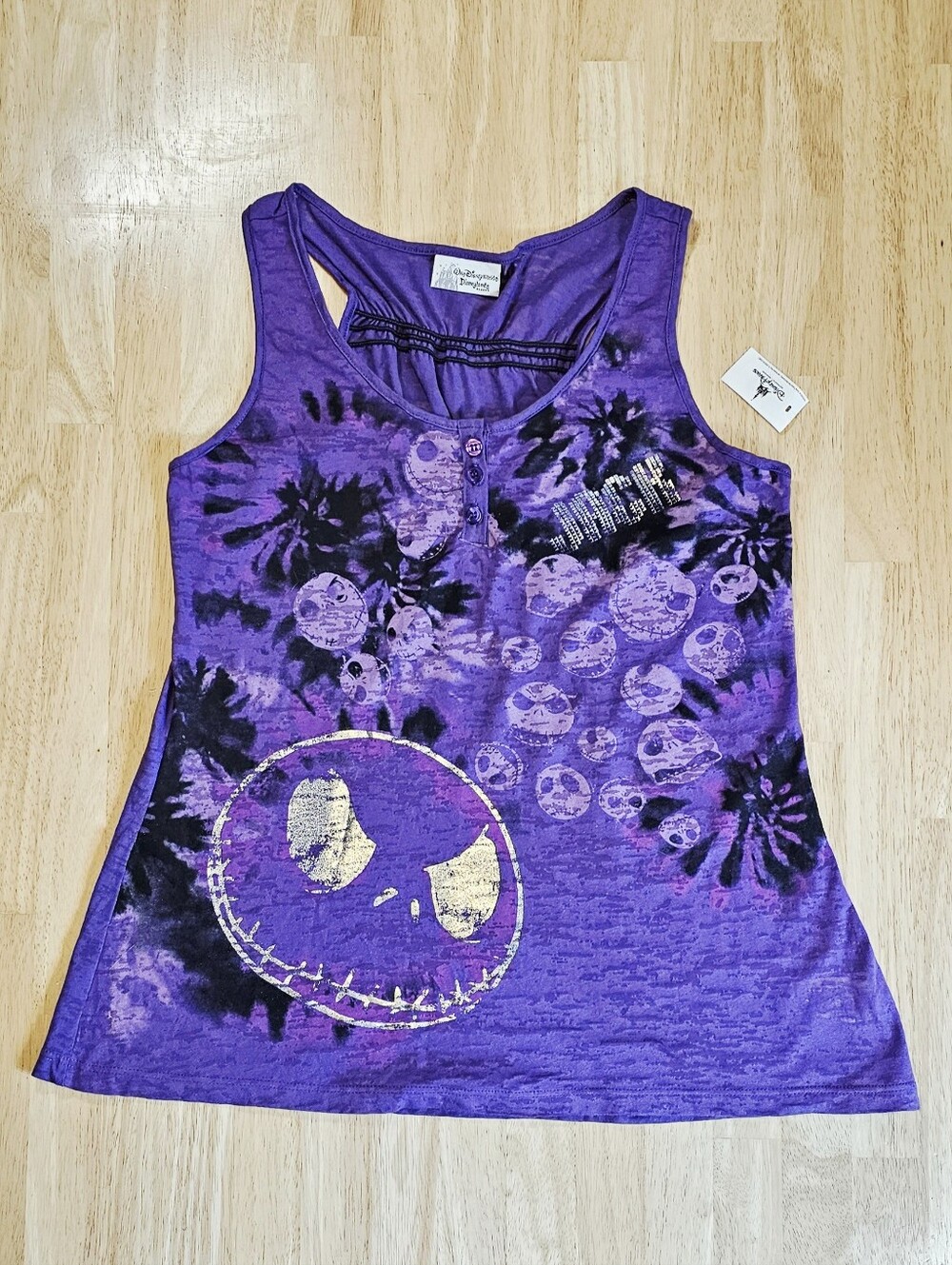 Jack Disney Nightmare Before Christmas Purple Tank Top